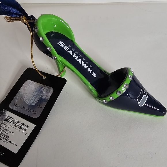 NFL -Seattle Seahawks Miniature Shoe, NWT - Picture 5 of 5
